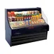 Howard-McCray SC-OS35E-6-B-LED 75" Horizontal Impluse Open Merchandiser in Black, Self-Contained 1 image
