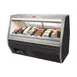 Howard-McCray R-CFS35-6-BE-LED 71" Flat Refrigerated Seafood Display Case, Remote, Black 1 image