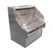 Howard-McCray R-OS35E-4-S-LED 51' Horizontal Open Impluse Merchandiser, Stainless Steel, Remote 1 image