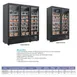 Vitlife Commercial VKDF-P0673TG 25" 1-Glass Door Freezer Merchandiser in Black, 14.1 cu ft 2 image