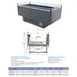 Vitlife Commercial VKIF-P1510TB 59.1" Dual-Temp Chest Freezer, 9.2 cu ft 2 image