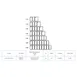 Vitlife Commercial VVRX1500/380S Refrigerated Countertop Condiment Station with Stainless Steel Lid, (6) Pan Capacity 3 image