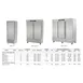 Asber ARF-37-H 32" 2-Solid Door Reach-In Freezer, Bottom Mount, 37 cu. ft. 3 image