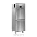 Delfield GAF1P-SH 27" 2-Half Hinged Solid Door Reach-In Freezer, Top Mounted, 21 cu. ft. 1 image
