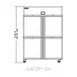 Delfield GAF2P-SH 55" 4-Half Height Solid Door Reach-In Freezer, Top Mounted, 46 cu. ft. 1 image