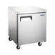 Norpole NE1F-27UC 27" 1-Door Undercounter Freezer, Stainless Steel, 6 cu. ft. 1 image