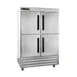 Traulsen C Series CLBM-49F-HS-RR 54" Two Section Reach-In Freezer w/ Right Hinged Half Solid Doors, 44 cu. ft. 1 image