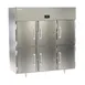 Delfield DSLF3-SH 6 Solid Half Door Reach-In Freezer, Top Mounted, 68.3 cu. ft. 1 image