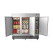 Koolmore RIF-3D-SS 80" 3-Solid Door Reach-In Freezer, Bottom Mounted, 72 cu. ft., Stainless Steel 1 image