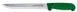 Omcan USA 11848 Fillet Knife - 8" Straight Blade, Stamped Construction, Green Plastic Handle 1 image