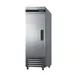 Summit SCFF237LH 28" One Section Reach-In Freezer w/ Left Hinged Solid Door, Stainless Steel, 23 cu. ft. 2 image