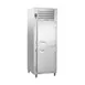 Traulsen ALT132W-HHS 30" 2-Half Hinged Wide Solid Door Reach-In Freezer, Remote Refrigeration, 23.4 cu. ft., Stainless Steel Exterior, Aluminum Interior 1 image