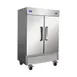 Valpro VP2F-HC 53.90" 2-Solid Door Reach-In Freezer, Bottom Mount, 49 cu. ft., Stainless Steel 1 image