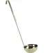 AllPoints 1371060 Ladle – 6-8 oz Capacity, 12" Length, 2-Piece Stainless Steel Kitchen Utensil 1 image