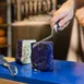 Boska 190032 Cheese Knife – Blue 140mm, 0.78"W x 11.41"D x 1.96"H, 18/10 Steel Blade, Plastic Handle 2 image