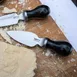 Boska 254413 Parmesan Knife Pro, 110mm, 1.69"W x 7.75"D x 1.69"H, 18/10 Blade, ABS Plastic Handle 2 image