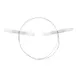 Boska 750000 Cheese Wire with 2 HMPE Handles 1200×0.6 mm 0.02"W x 47.24"D x 0.02"H Stainless Steel 1 image