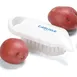 Carlisle 4041202 Sparta Vegetable Brush, 5-3/4" Scraper Grip, Stiff Polyester Bristles, White 2 image