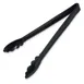 Carlisle 471203 Carly Tongs, 12" Black Plastic Serving Tongs, Up to 212°F, Dishwasher Safe, NSF 1 image