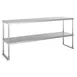 Hubert 28W-393 Kratos Double Overshelf For 18"X72" Worktables 1 image