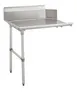 Hubert 37836 36" Kratos Clean Straight Dishtable, 16 Gauge Stainless Steel / Left Drainboard 1 image
