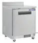 Hubert 69K-094 28" Worktop Freezer, Stainless Steel Exterior, 0°F-10°F temp, 6.5 cu. ft. 1 image