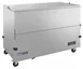 Hubert 69K-145 58" Stainless Steel School Milk Cooler, 10‑20 Crate Capacity, Single Access Cold‑Wall 1 image