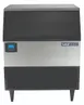 Hubert 69K-912 Ice Maker With Bin, 30" x 28" x 39", 100 Lb Stainless Bin, Cube Ice, Blue LED 1 image