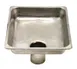Omcan USA 10057 Grinder Head Feed Pan, 10" x 12", for #10051 1 image