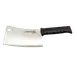 Omcan USA 10551 - 9" Kitchen Cleaver Knife, Stainless Steel Blade, Black Plastic Handle 1 image