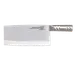Omcan USA 10554 Cleaver Knife, 8-1/2" Overall, 8" Stainless Blade & Handle, Kitchen Cutlery 1 image