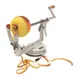 Omcan USA 10829 - Manual Aluminum Alloy Apple Peeler, Fruit & Vegetable Corer Tool 1 image