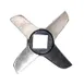 Omcan USA 11070 Machine Knife, #8, 2-3/16" dia. 1 image