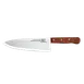 Omcan USA 11477 Chef Knife - 10" Stamped Cook Knife, Stainless Steel Blade, Wood Handle, Medium Size 1 image