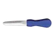 Omcan USA 11523 Oyster & Clam Knife, 3-3/4" Blade, Blue Plastic Handle – Ideal for Shellfish Opening 1 image