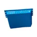 Omcan USA 11541 Knife Rack, Blue Plastic, Holds 12 Knives, 1 Cleaver, 1 Steel, 14 Slots - Storage 1 image