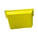 Omcan USA 11544 Kitchen Knife Rack, Yellow Plastic, Holds 12 Knives, 1 Cleaver & 1 Steel, 14 Slots 1 image
