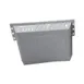 Omcan USA 11545 Kitchen Knife Rack, Gray Plastic, Holds 12 Knives + 1 Cleaver & 1 Steel, 14 Slots 1 image