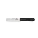 Omcan USA 11609 Produce Knife, 6" Cut‑Off Blade, Stamped Stainless Blade, Black Plastic Handle 1 image