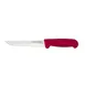 Omcan USA 11688 Boning Knife – 6" Straight Stainless Steel Blade, Red Polypropylene Handle, Stamped 1 image