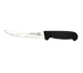 Omcan USA 11758 Boning Knife – 6" Curved Stainless, Black Plastic Stamped Handle, 6"‑7" Blade Length 1 image