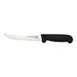 Omcan USA 11814 Boning Knife, 6" Curved Blade, Stamped Steel, Black Plastic Handle 1 image