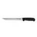 Omcan USA 11834 Fillet Knife – 8" Straight Blade, Stamped Construction, Black Plastic Handle 1 image