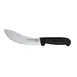 Omcan USA 11863 Skinning Knife - 6" Curved Stamped Blade, Black Plastic Handle, Cutlery 1 image