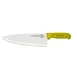 Omcan USA 12127 Chef Knife – 10" Stamped Blade, Stainless Steel, Yellow Plastic Handle, 10" Length 1 image