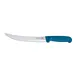 Omcan USA 12344 Breaking Knife – 10" Stainless Steel Blade, Blue Polypropylene Handle, Stamped 1 image