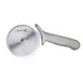 Omcan USA 12815 Pizza Cutter – 4" White Plastic R‑Style Handle, Stainless Steel Wheel, Cutlery 1 image