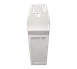Omcan USA 12907 Knife Scabbard - Holds Two 7" Knives, Plastic Blade Cover Style A, Knife Storage 1 image