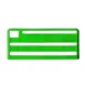Omcan USA 12917 Kitchen Knife Rack Insert - Green Plastic, Food-Safe Material, Fits Omcan Rack 1 image