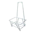 Omcan USA 13026 Shopping Hand Basket Stand, 30" Height, 1 Tier, 50 lb - Display Stand 1 image